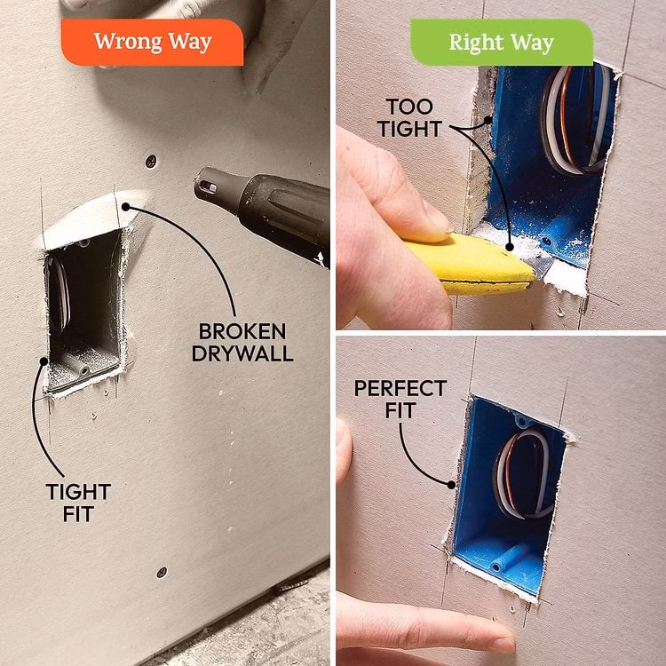 The Most Common Drywall Mistakes DIYers Make and How To Avoid Them 04 Check the Fit Before Fastening لَناطرح لوتوس (لَنالَند)